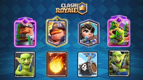 goblin outbreak barrel mega knight cage|Best Clash Royale Decks with Giant, Goblin Barrel, Mega Knight.